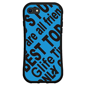 液晶保護フィルム付 iPhone SE (第3世代)アイフォン エスイー 2022docomo au SoftBank 楽天モバイル落としても割れにくい驚きの衝撃吸収力豊富なオリジナルデザイン耐衝撃 ハイブリッドケースRogo (BLU