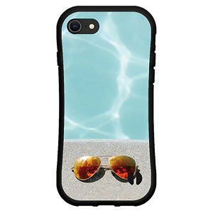 液晶保護フィルム付 iPhone SE (第3世代)アイフォン エスイー 2022docomo au SoftBank 楽天モバイル落としても割れにくい驚きの衝撃吸収力豊富なオリジナルデザイン耐衝撃 ハイブリッドケースsummer Be