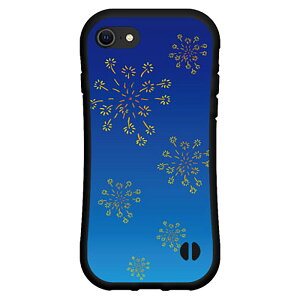 液晶保護ガラスフィルム付 iPhone SE (第2世代) アイフォン エスイー2020 SE2docomo au SoftBank落としても割れにくい驚きの衝撃吸収力豊富なオリジナルデザイン耐衝撃 ハイブリッドケース和柄(其の