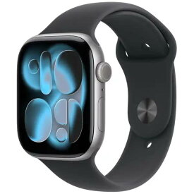 【土日、祝日発送】新品未開封品【Nランク】Apple Watch Series 11 GPSモデル 46mm アルミニウムケース ジェットブラック スペースグレイ シルバー ローズゴールド 送料無料 A3333