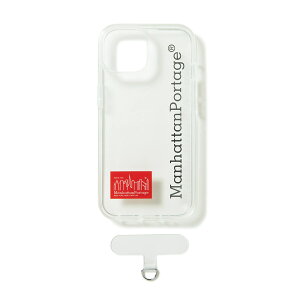 �y�y���A�j�������zManhattan Portage Hybrid Clear Case Clear Tag SET LOGO SKYLINE �yiPhone 15 / 14 / 13 ���p�z�}���n�b�^���|�[�e�[�W iphone�P�[�X �w�ʃP�[�X �X�}�z�P�[�X �N���A