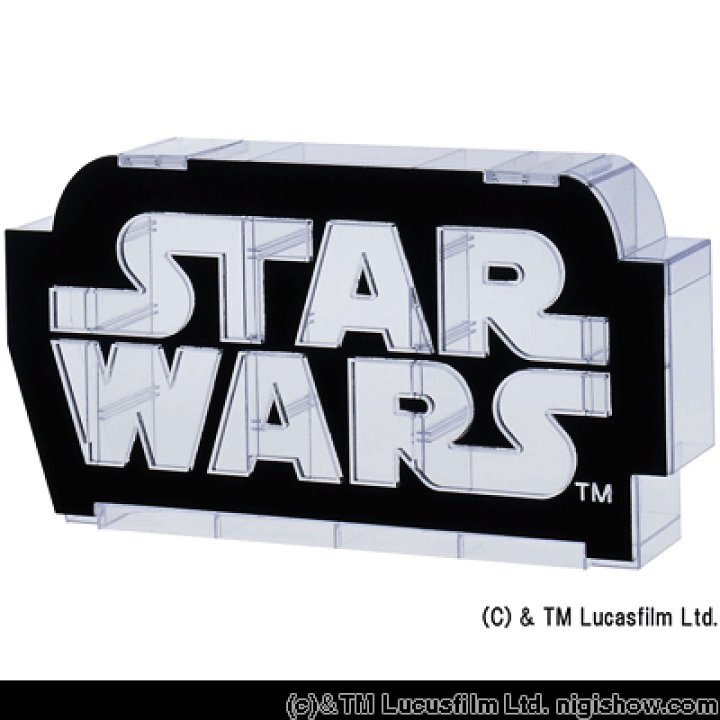 楽天市場】【販売終了】STARWARS スターウォーズ ロゴディスプレイ