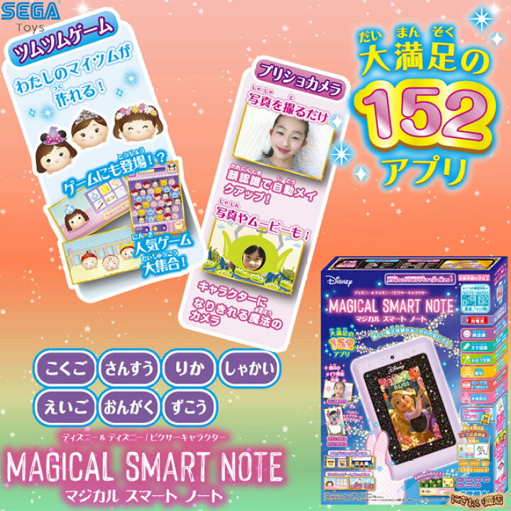楽天市場 お得なセット ディズニー ディズニー ピクサーキャラクター マジカルスマートノート セガトイズ Acアダプター 在庫有 変テコ雑貨と玩具のにぎわい商店