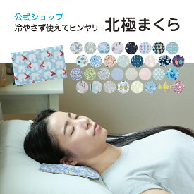 北極まくら 枕 冷感 ひんやり 冷たい 柄 ケイテイ 涼しい クール ギフト