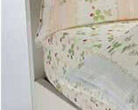 ウェッジウッド クイックシーツ ワイルドストロベリー シングル ホワイト 東京西川 ベッド用 100×200cm 833-317