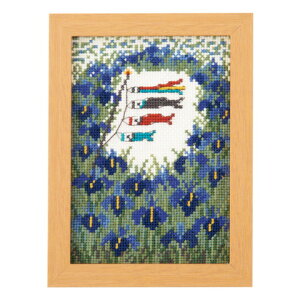 オリムパス フランスししゅうキット 7545 5月 菖蒲とこいのぼり
