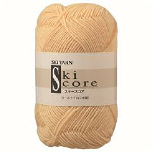 スキー毛糸 スキー スコア ウールナイロン中細