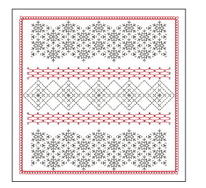 IpX hqLbg ԂӂzpbN H-1115 Snowflakeij13