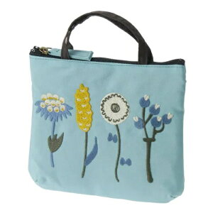 またのあつこ 刺繍バッグ 刺繍ポーチ ボタニカル 705-456