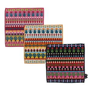 またのあつこ タオルハンカチ MEMEガーデン 今治タオル 1袋同色5枚入 705-022