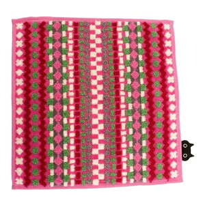 またのあつこ タオルハンカチ モザイク 今治タオル 1袋同色5枚入 705-118