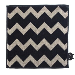 またのあつこ タオルハンカチ ギザギザ 1袋同色5枚入 705-233