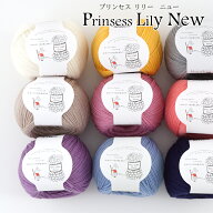 ＼期間限定／毛糸 ウール Prinsess Lily NEW(プリンセス リリー ニュー)【Z2050N】ウール100% メリノ 編…