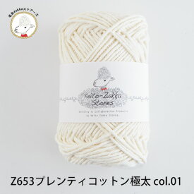 毛糸 コットン プレンティ コットン極太【Z653】綿 編み物 手芸 毛糸zakkaストアーズ オリジナル毛糸