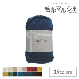 ＼クリアランス特価／ オリジナル毛糸 Daily cadeau・カドゥー 極太 11.オリエンタルブルー (M)_b1j