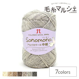 毛糸 ハマナカ ソノモノアルパカウール 中細 色番174 06Co99_