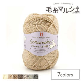 毛糸 ハマナカ ソノモノアルパカウール 中細 色番176 06Co99_