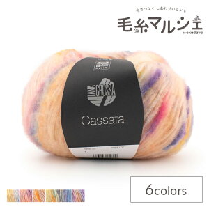 �ю� LANA GROSSA-���i�O���b�T- Cassata�E�J�b�T�[�^ 1.�s�[�`/�u���[/�C�G���[/�I�����W/���C���b�N 06Co99_