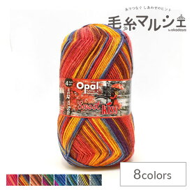 毛糸 Opal-オパール- スイートキス 4ply/4本撚り 11264.レッドドレス (M)_b1j
