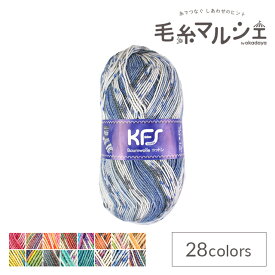 毛糸 Opal-オパール- オリジナルコットン 4ply/4本撚り KFS186.ジプツェン/ブルー×グレー系マルチカラー (M)_b1j