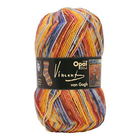 毛糸 Opal-オパール- ヴァン・ゴッホ 4ply/4本撚り 5433.アルルの赤い葡萄畑 06Co99j