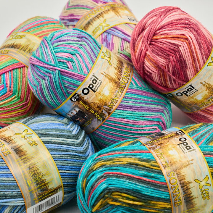 楽天市場】毛糸 Opal-オパール- 冬の太陽 8ply/8本撚り 11431.冬の香り 