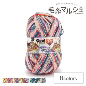 毛糸 Opal-オパール- 水彩画 4ply/4本撚り 11536.ハートの気球 06Co99j