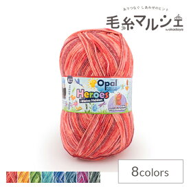 毛糸 Opal-オパール- ヒーローズ 4ply/4本撚り 11541.レベッカ 06Co99j