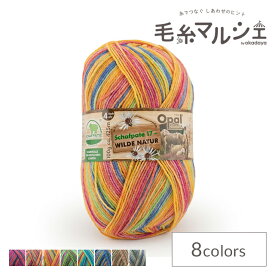 毛糸 Opal-オパール- シャーフパーテ17 4ply/4本撚り 11597.群生 06Co99j