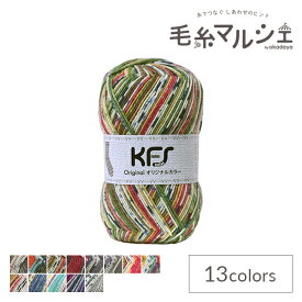 毛糸 Opal-オパール- KFSオリジナルカラー 4ply/4本撚り KFS102.ロリポップ・グリーン/グリーン・レッド系マルチカラー (M)_b1j