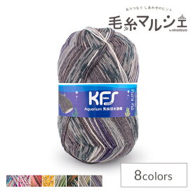 毛糸 Opal-オパール- KFS気仙沼水族館 4ply/4本撚り KFS254.シャーク 06Co99j