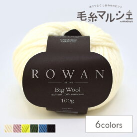 毛糸 ROWAN-ローワン- Big Wool・ビッグウール（Z058000） 1.White Hot 06Co99j
