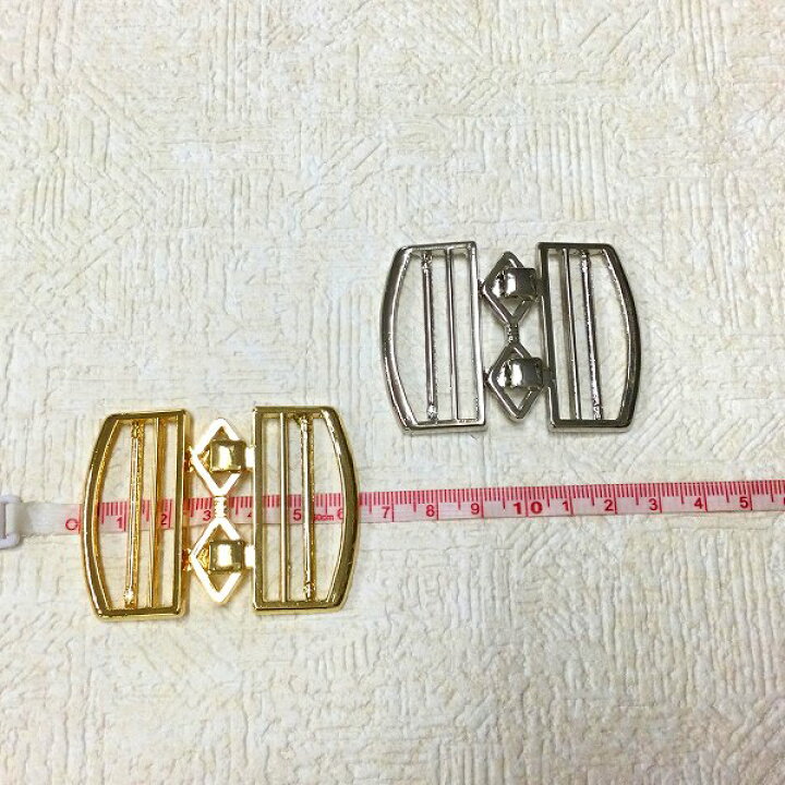 楽天市場】服用ベルトバックル4cm ゴムベルト用バックル 