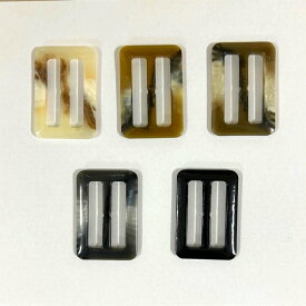 New服飾バックル　2.5cm、3cm、4cm、5cm　5色　コート/ハンドメイド材料/ソーイング材料/国産品