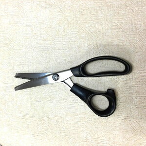 ピンキングはさみ 24mm 山型5mm ハンドメイド/ギザギザはさみ/リボン切はさみ/ギザ刃5mm