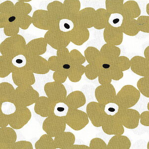 綿麻キャンパス生地 北欧風 シンプル ビッグフラワー ピンク花、紺花 HSK329/ハンドメイド生地/中厚/国産生地