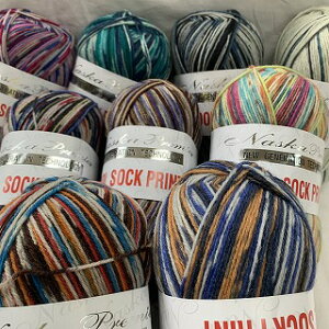 NASKA @E[\bNvgiWOOL SOCK PRINT)