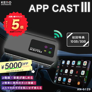 �_���������}���\���|�C���g5�{�^APP CAST 3�yKEIYO�����zAndroidOS+Wi-Fi+HDMI���o�� ����YouTube��Netflix��l�b�g���ς��� CarPlay AI BOX ���掋�� ��ʕ��� �i�r�����\�� YouTube Netflix ����CarPlay�Ή� �N