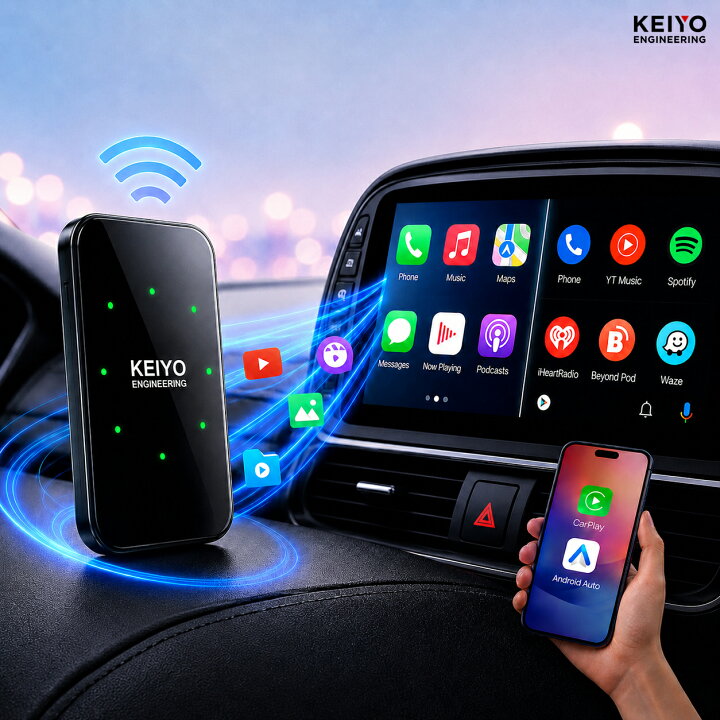 楽天市場】＼ポイント5倍+クーポン10%OFF／ ワイヤレス CarPlay 