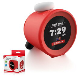 For Nintendo Alarmo カバー 赤　白　シリコン 保護カバー ニンテンドーサウンドクロック Alarmo（アラーモ） 対応 耐衝撃 防塵防水 軽量デザイン フィット感 滑り止め加工 インテリアにマッチ