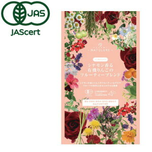 シナモン香る有機りんごのフルーティーブレンド(生分解性ティーバッグ2.5g×12個入)【大和】【1〜3個はメール便300円】j003219-ju