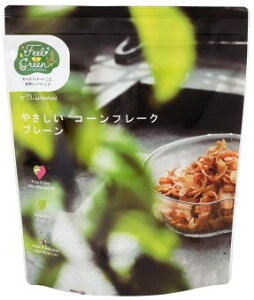 1011514-kf Feel&Green やさしいコーンフレーク プレーン 120g【日本食品製造】