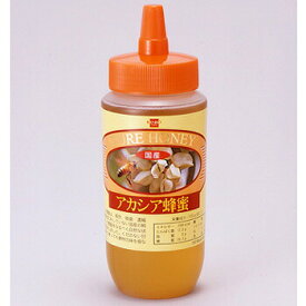 1005004-kf 国産アカシア蜂蜜（ポリ）500g【健康フーズ】