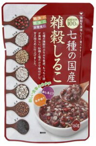 1011490-kf 七種の国産雑穀しるこ 160g【東海農産】【1〜4個はメール便300円】