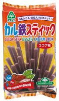 	
ビスケット カルテツスティック 焼き菓子
2033362-msko カル鉄スティック・ココア味110g【サンコー】