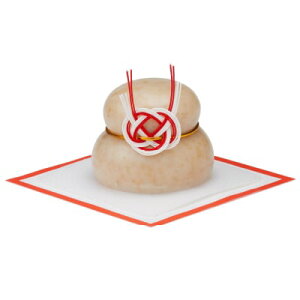 【12月上旬より発送】有機米使用 一体型お供え餅 玄米 160g【ムソー】【冬季限定】【お取り寄せ】【数量限定】2005407-ms