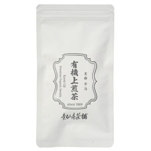 4080832-sk 有機上煎茶80g【童仙房茶舗】【1〜2個はメール便300円】