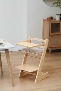 Dearest ベビーチェア ハイチェア 高さ調節 ベルト付き テーブル付き 転落防止ガード 離乳食 イス 赤ちゃん 子ども 大人対応 椅子 学習椅子 木製 ダイニングチェア 出産祝い おすすめ 人気 プ