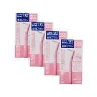 【対象商品PT10倍開催中】 ライオン DENT. EX 歯間ブラシ 4本入 4個 SSS ピンク 【送料無料】【最安値挑…