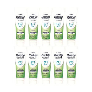 【対象商品PT10倍開催中】 ライオン DENT. チェックアップ スタンダード マイルドシトラスミント 135g 1450ppmF 10本 【送料無料】【最安値挑戦中】